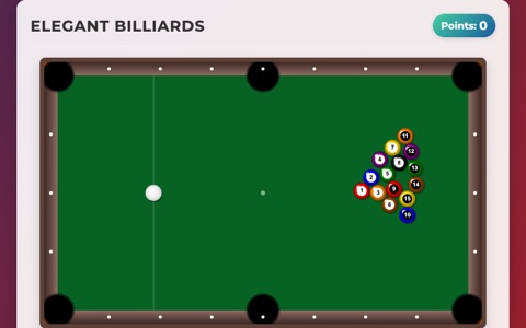 Elegant Billiards 화면